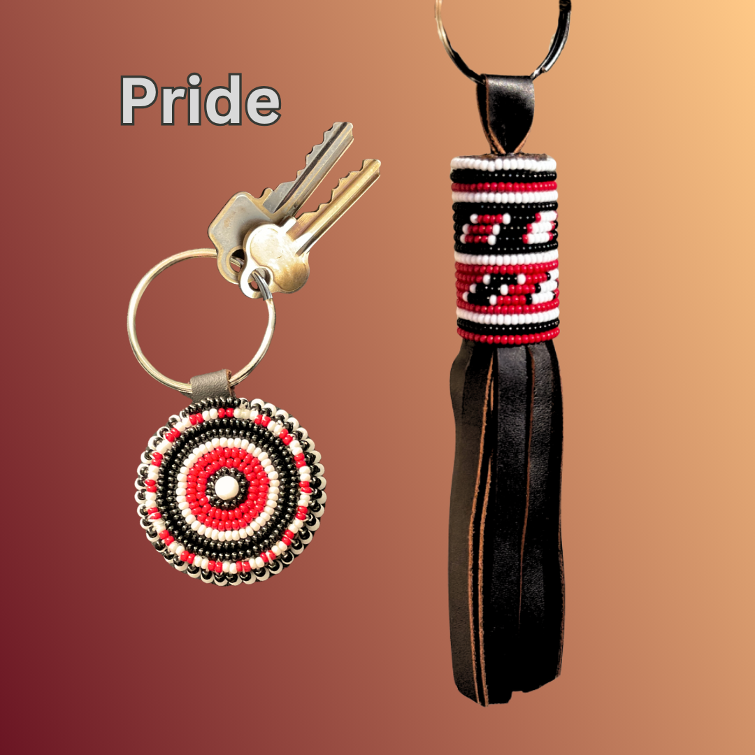 Key Rings Chains Fobs (Round or Tassel Design)