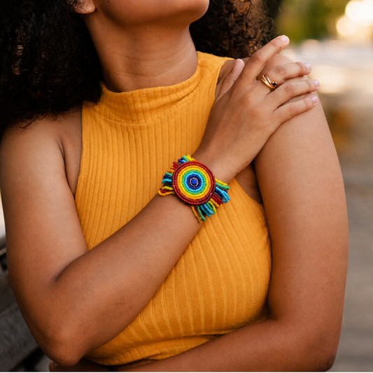 Bracelets - Rainbow Design