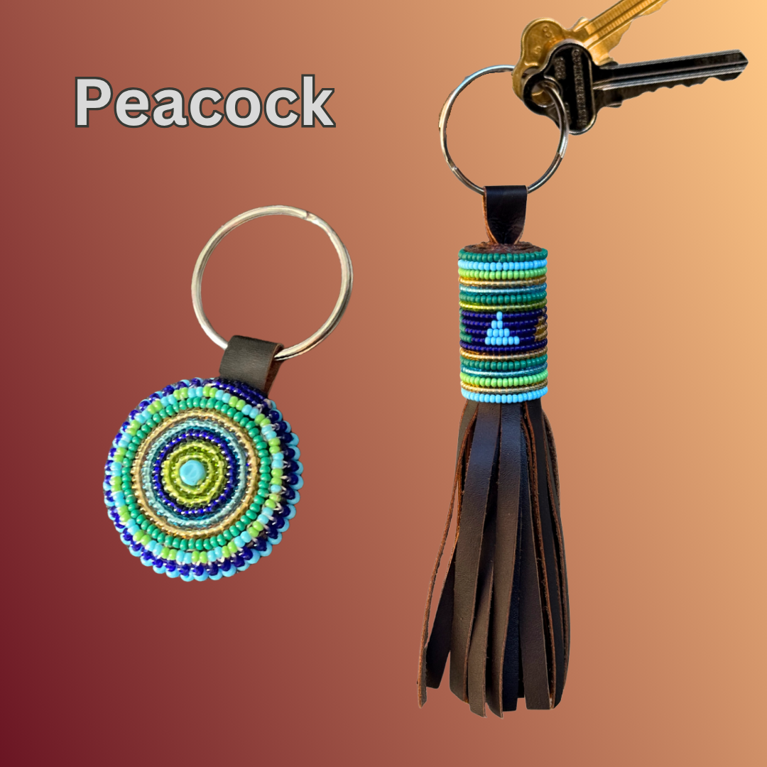 Key Rings Chains Fobs (Round or Tassel Design)