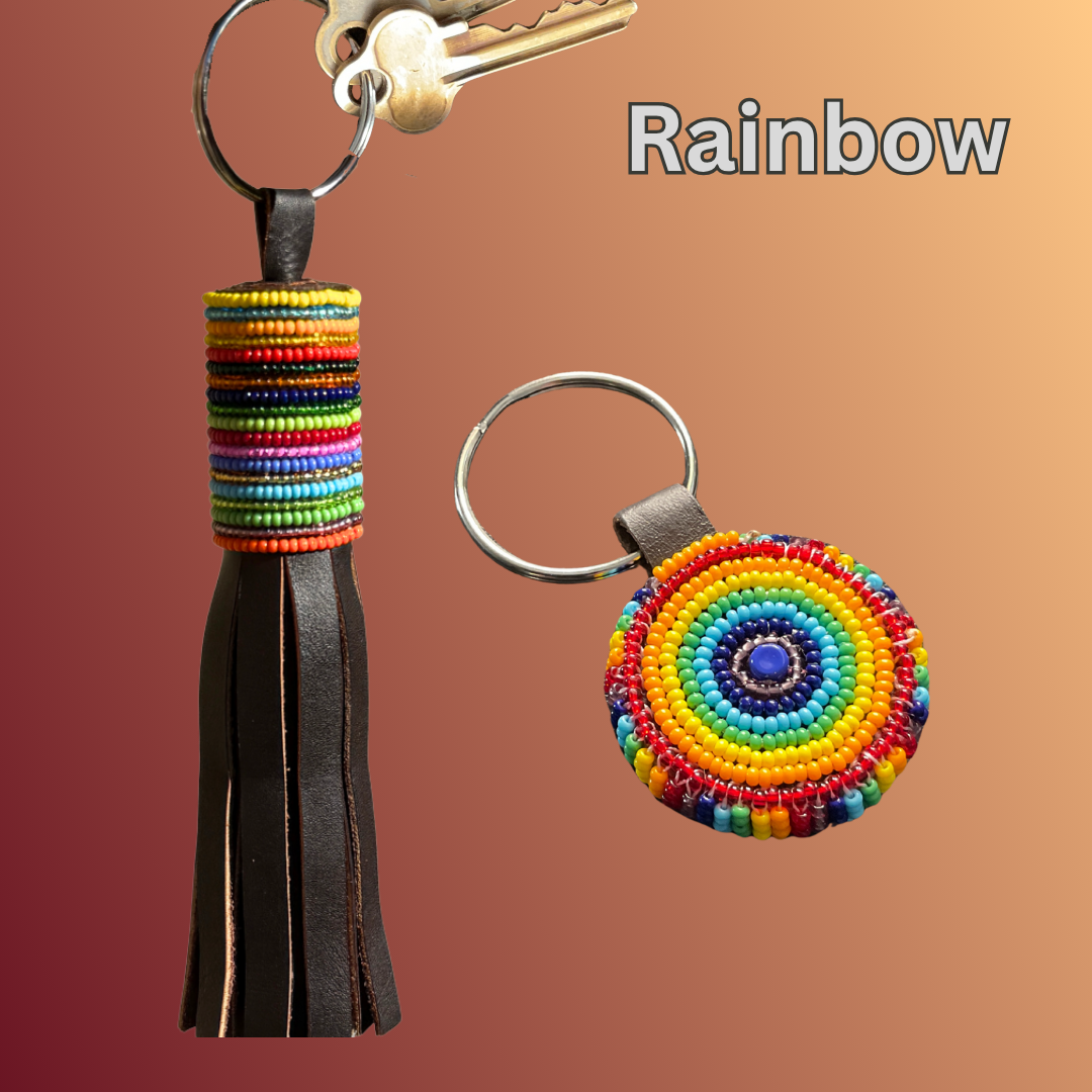 Key Rings Chains Fobs (Round or Tassel Design)