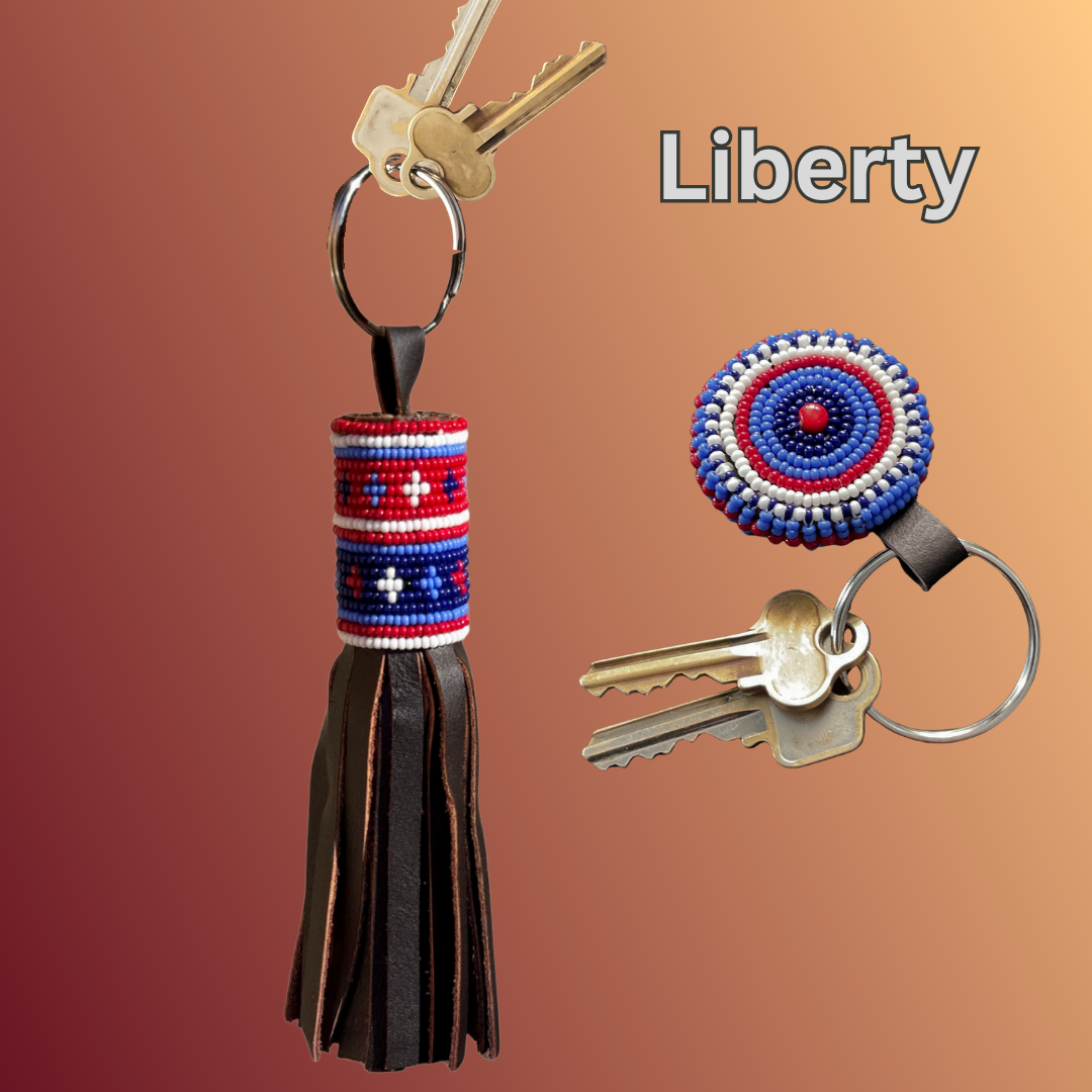 Key Rings Chains Fobs (Round or Tassel Design)