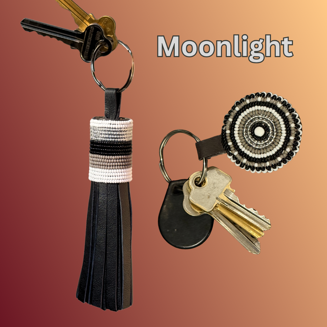 Key Rings Chains Fobs (Round or Tassel Design)
