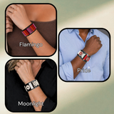 Beaded Leather Cuff Bracelets